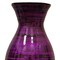 Uniquewise 21" Modern Bamboo Floor Vase Flared Design for Contemporary Home Styling, Purple QI004272.PUR - alternate 3